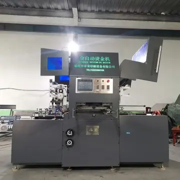 820 Fully Automatic Mechanical Flat Pressure Hot Stamping And Embossing Machine
