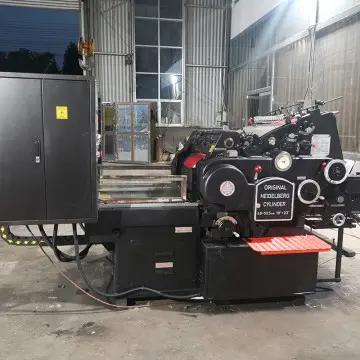 585Fully automatic round flattening and hot stamping machine